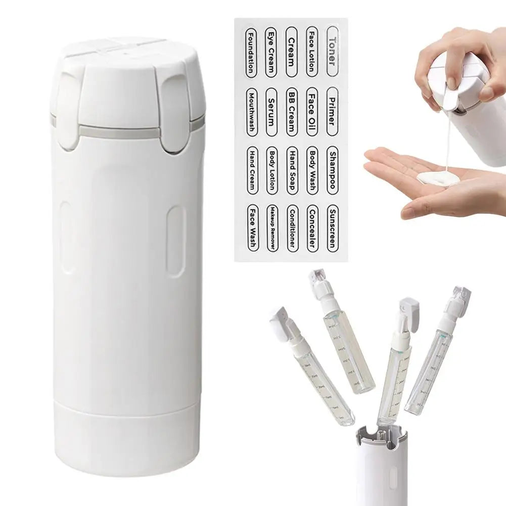 Distributeur de voyage 4 en 1