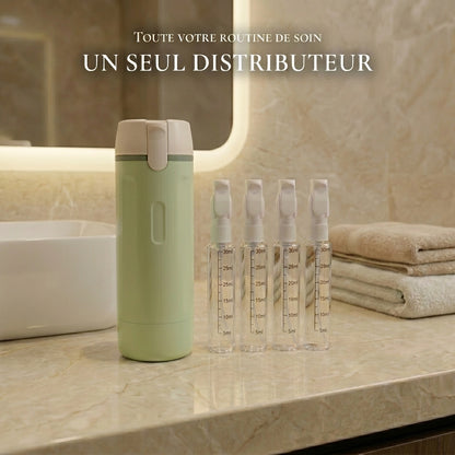 Distributeur de voyage 4 en 1
