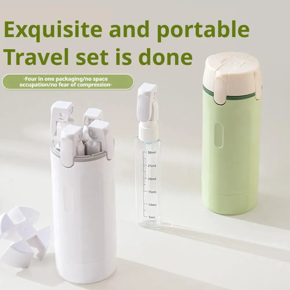 Distributeur de voyage 4 en 1